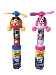 MICKEY MOUSE HELICOPTER FAN W CANDY