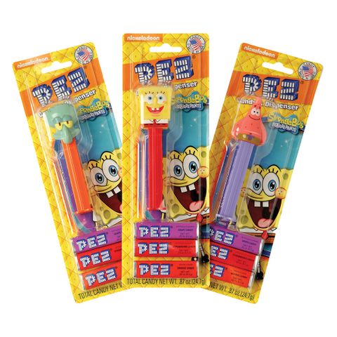 PEZ BLISTER PACK - SPONGEBOB