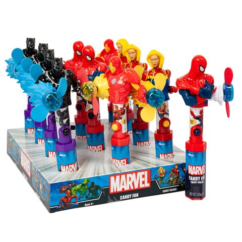 MARVEL AVENGERS CHARACTER CANDY FAN