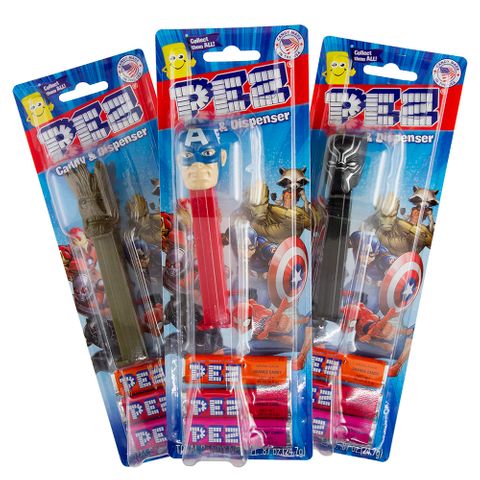 PEZ BLISTER PACK - MARVEL AVENGERS