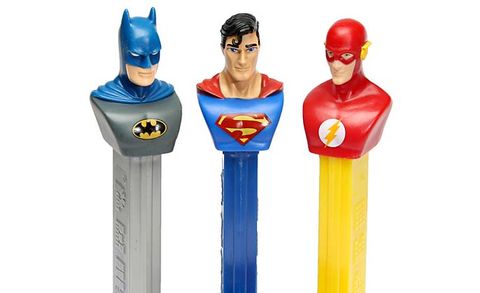 PEZ BLISTER PACK - DC COMICS JUSTICE LEAGUE