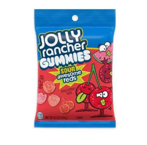 JOLLY RANCHER GUMMIES SOUR AWESOME REDS