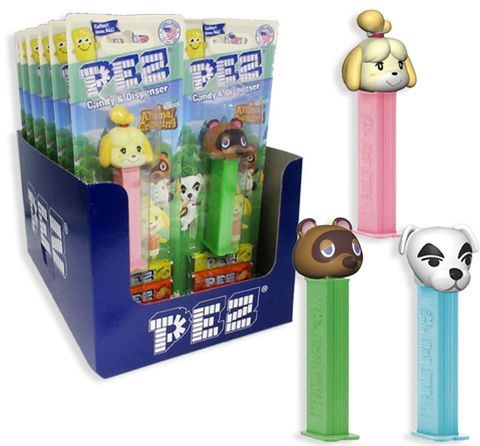 PEZ BLISTER PACK - ANIMAL CROSSING