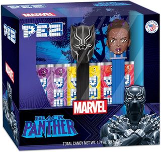 PEZ TWIN PACK - BLACK PANTHER