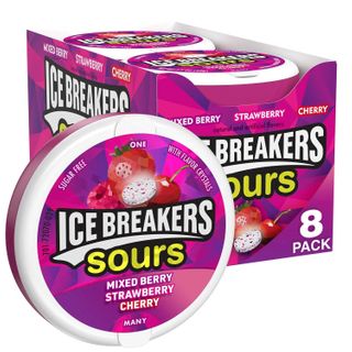 ICE BREAKERS SOURS STRAWBERRY & MIXED BERRY