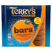 TERRY'S CHOC ORANGE MILK BAR 3PK