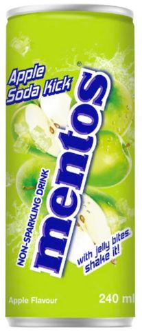 MENTOS DRINK APPLE SODA KICK