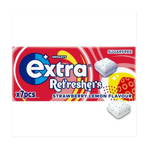 WRIGLEY EXTRA REFRESHERS STRAWBERRY LEMON