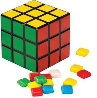 RUBIKS CUBE TIN (FRUIT SOURS)