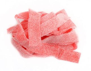 Sour Power Strawberry Candy Belts