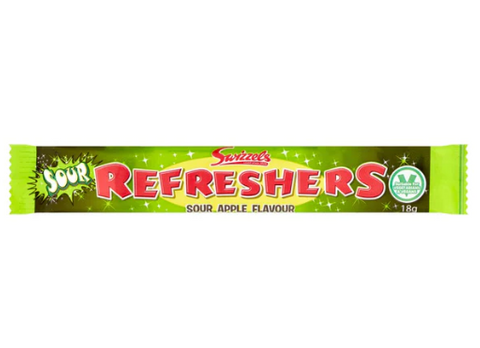 SWIZZELS SOUR APPLE REFRESHERS BAR