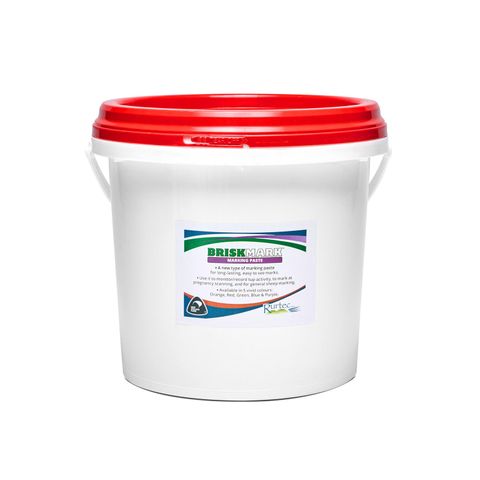 BRISKMARK Marking Paste Red 4 Kg