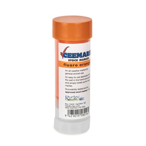 CEEMARK Stock Marker Fluoro Orange 70 g