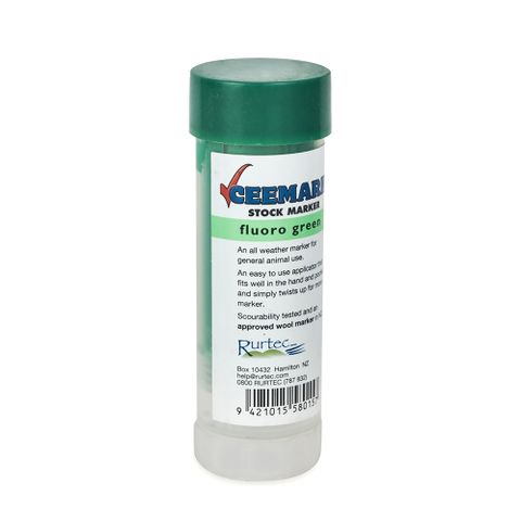 CEEMARK Stock Marker Fluoro Green 70 g