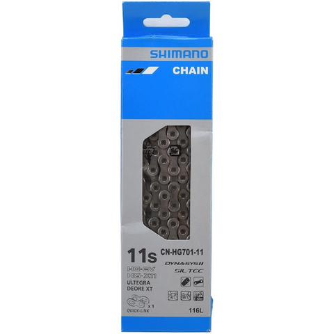 CN-Hg701 Chain 11-Speed Road/Mtb Sil-Tec With Quick Link