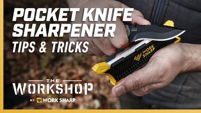 How To Sharpen Using The Pocket Knife Sharpener- Including Tips & Tricks!