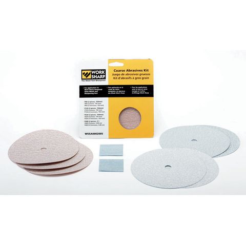 WORKSHARP 2000 & 3000 9PCE ABRASIVE KIT, COARSE