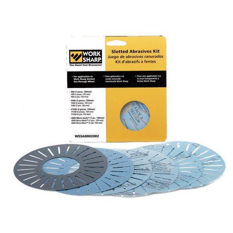 WORKSHARP 3000 6PCE SLOTTED ABRASIVE KIT