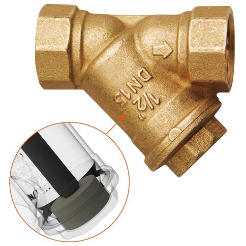 Ivar 1" Y Strainer & Mag Filter