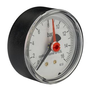 Ivar 1/4" Rear Press Gauge