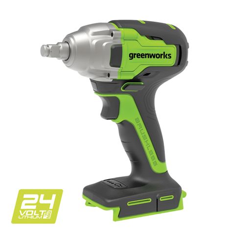 Greenworks 24v 4.0ah Impact Wrench Kit: