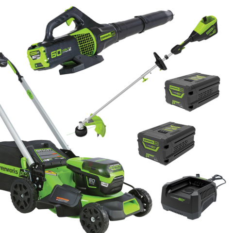 Greenworks 60V 51cm/21" Lawn Mower Start Up Kit