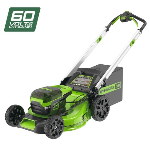 Greenworks 60V Brushless SP Lawn Mower 51cm/21" Skin