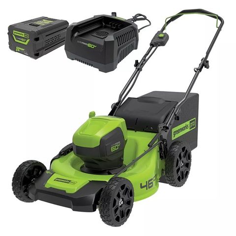 Greenworks 60V Brushless Pushmower 46cm/18" 4.0ah Kit