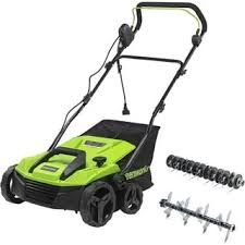 Greenworks 240V 14" Dethatcher/scarifier DHA415