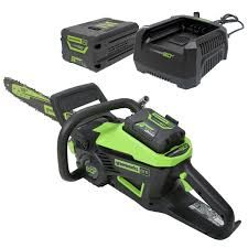 Greenworks 60v Brushless Chainsaw 16" 6ah Kit