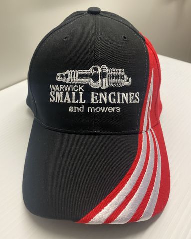 Baseball Cap, WSE Red & White