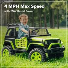 Greenworks 24V Junior Adventure Series Kids Jeep