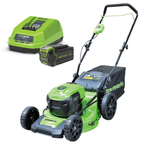 Greenworks 40V Lawn Mower 46cm 18" 4.0ah Kit