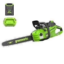 Greenworks 60V Brushless Chainsaw 18" Skin