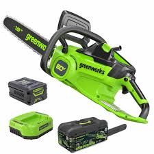 Greenworks 60V Brushless Chainsaw 18" 4.0ah Kit