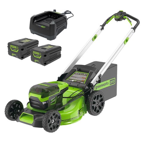 Greenworks 60V Brushless SP Lawn Mower 51cm/21" 8.0ah kit