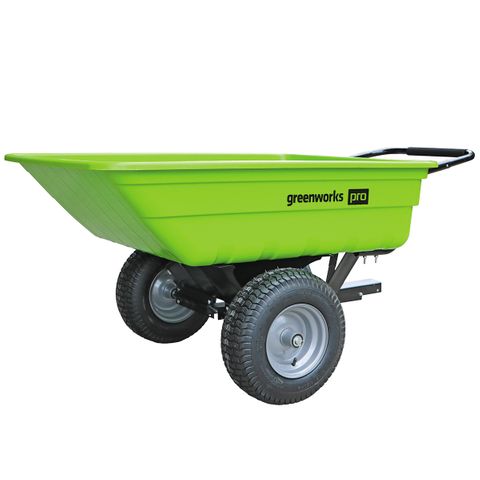 Greenworks Poly Tipper Cart/Trailer