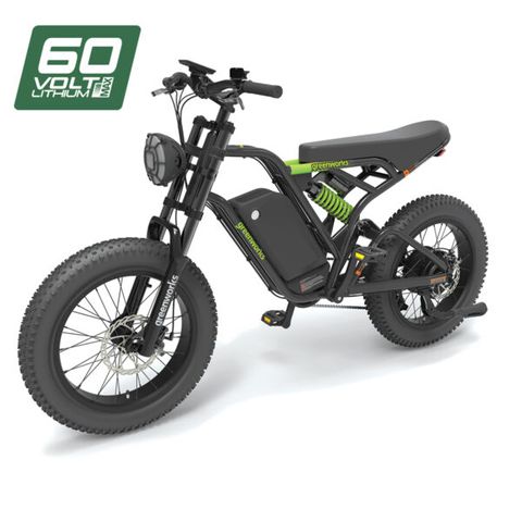 Greenworks 60V Venture Series 20" All Terrain E-Bike 8.0ah Kit