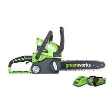 Greenworks 40V Chainsaw 16" 4.0ah Kit