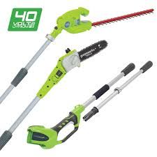 Greenworks 40V 2n1 Polesaw/Hedge Trimmer Skin