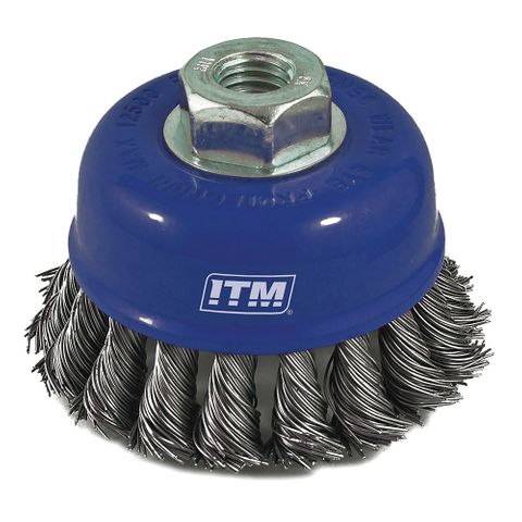 ITM Twist Knot Cup Brush Steel