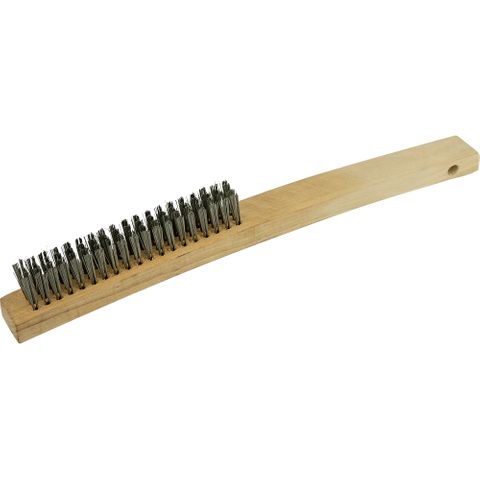 ITM Stainless Steel Wire Brush 353mm - 4 Row