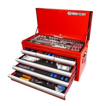 King Tony 225 PCE Tool Set in 6 Drawer Box