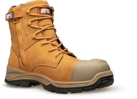 Apex Goldie Zip Safety Boot Wheat UK6 (EU40)