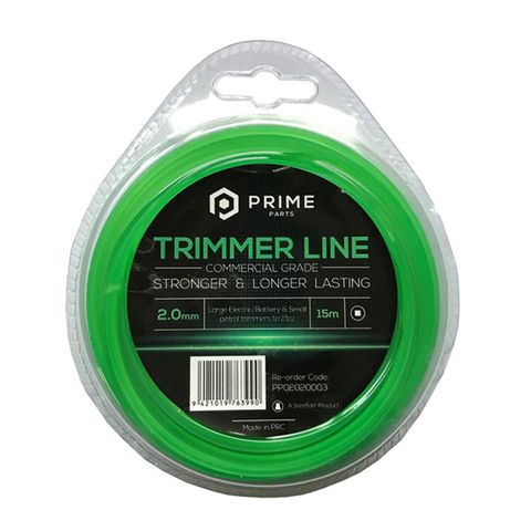 Prime Nylon Line Square .080" (2.0mm) 15m