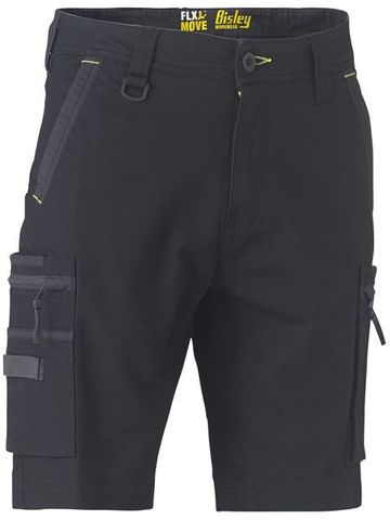 Uni BW Flx & Move Cargo Shorts Black 97R/38R