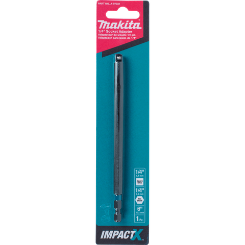 ImpactX Socket Adapt 1/4" (6.4mm) -  6" (152mm)