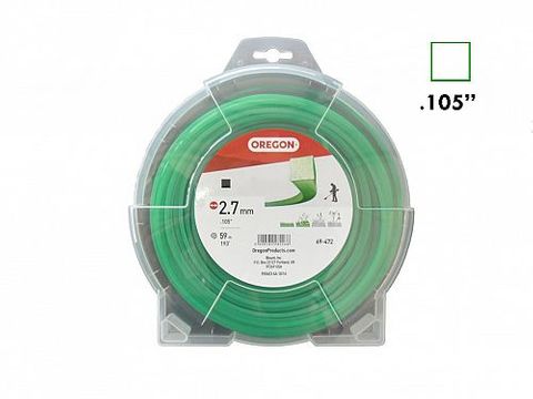 2.7 Nylon 1lb 59m Oregon Green (.105) Square