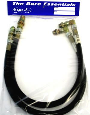 Hose Kit = Plain Hyd Top Link inc. (swivel elbows, nipples & male br