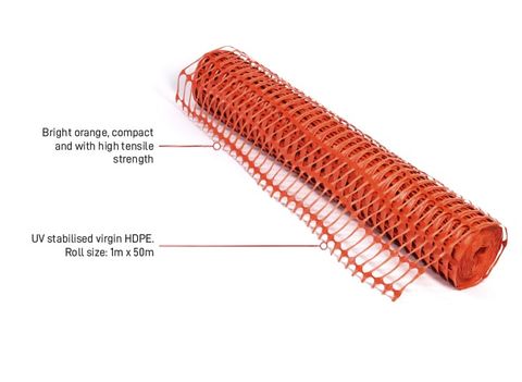 Esko Economesh, 8kg Durable Mesh Fencing, 50m roll